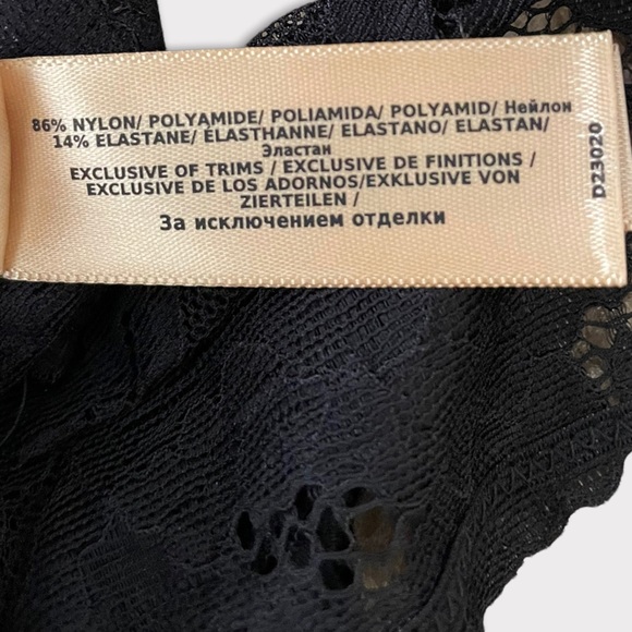 Dita Von Tesse Cora G-String D23020 Black Sexy Intimate Lingerie Size 6 NWT - Picture 12 of 14
